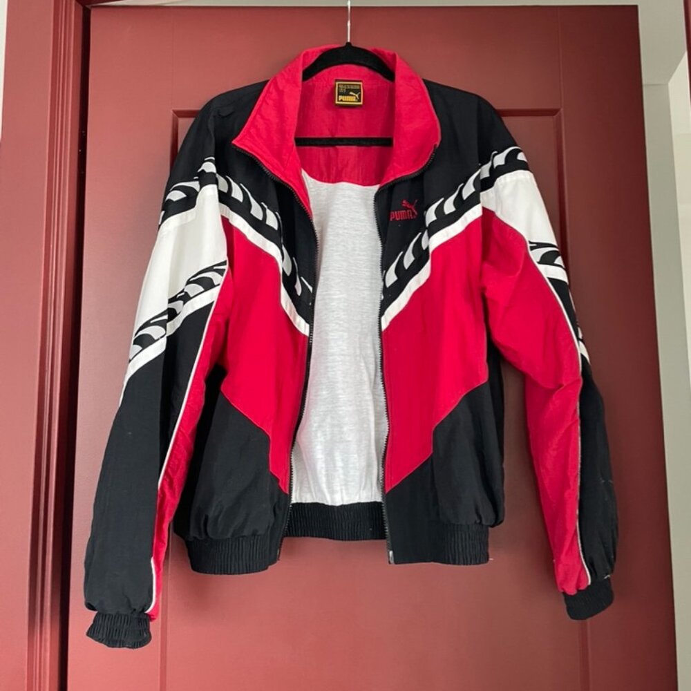 Vintage PUMA Racer Jacket – Size 6-8